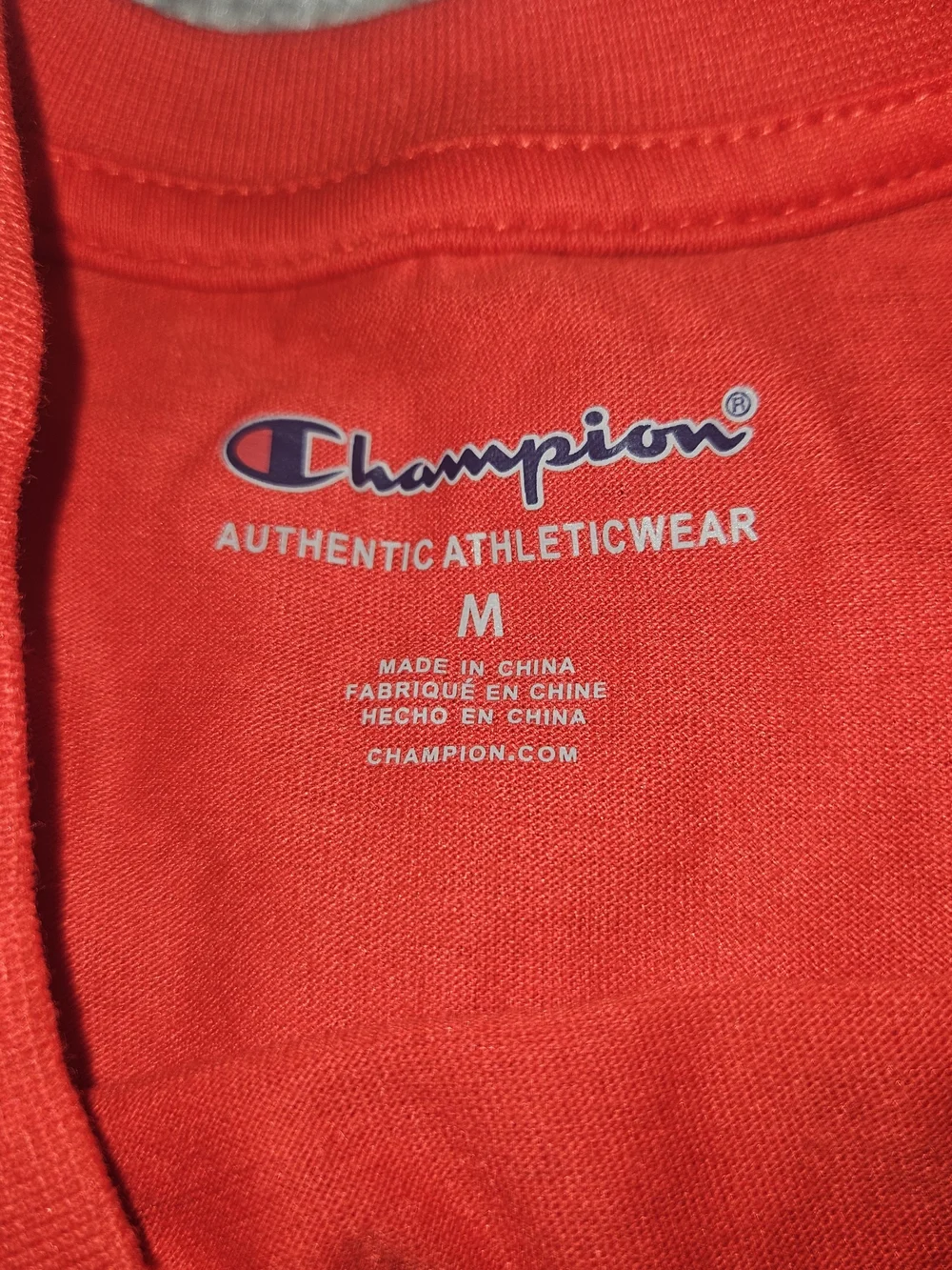 Champion Kids Navy, Red & Gray American Flag Logo Tees